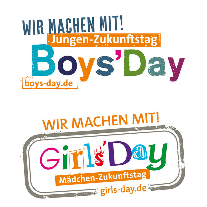 Boys'Day Logo und Girls'Day Logo